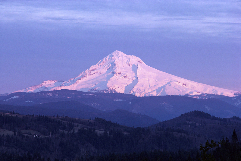 Mount Hood at sunrise